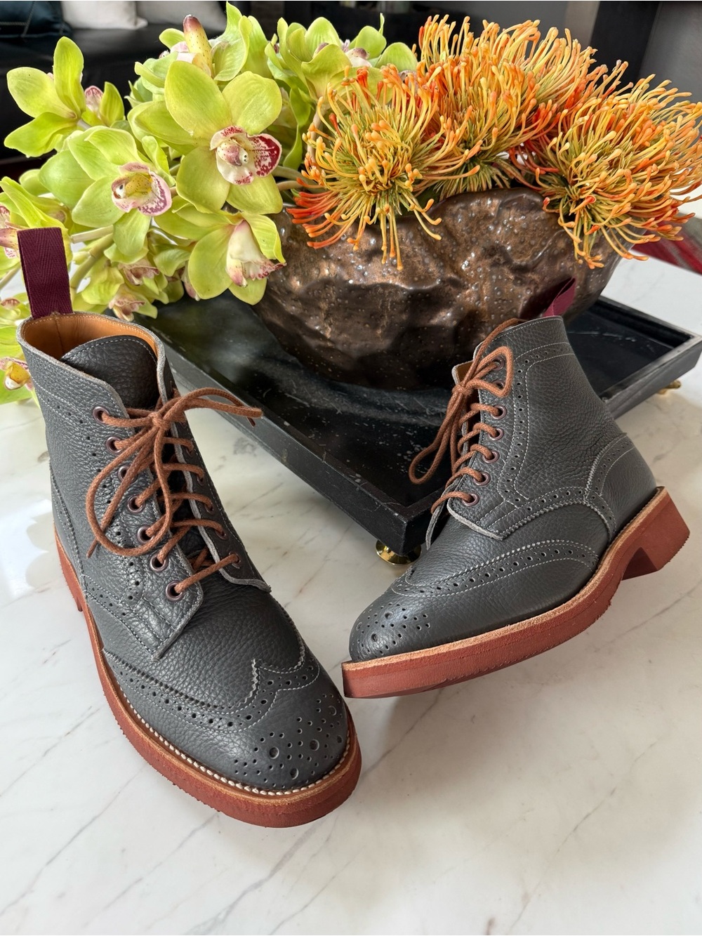 Tricker’s brogue women’s boots excellent condition - Picture 6 of 16